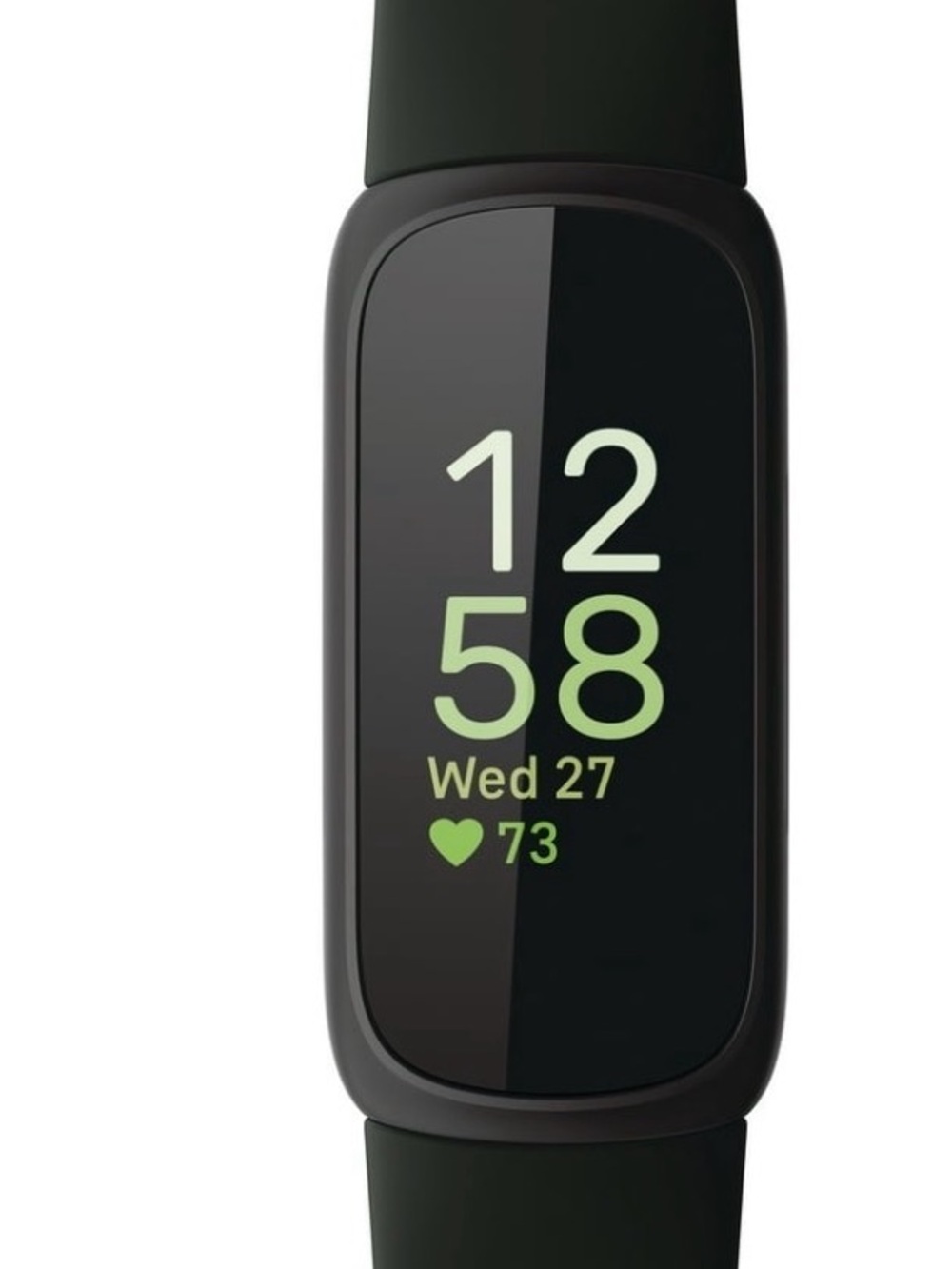 fitbit Slim Fitness Tracker in Dark Green